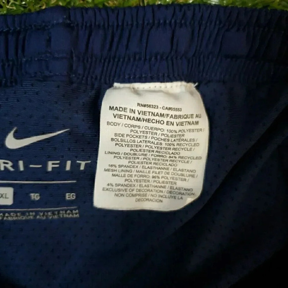 Nike Flex 2-in-1 Dri-FIT Mens Blue Running Shorts Small 857785 Inseam 7” 4568 - Picture 6 of 10